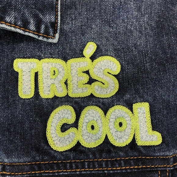 SR vs Sandrine Rose The Virgin Label Tres' Cool Denim Jean Blazer Jacket Small - Picture 8 of 12